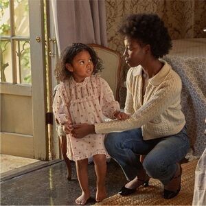 Doen | NWT Posey Cardigan Antique Ivory Recycled Cashmere Wool Small